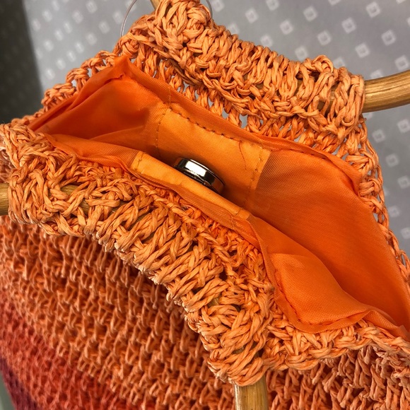 GaBaangs Macrame Sequin Hoop Bag Purse - Picture 4 of 5